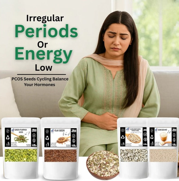 PCOS Seeds Cycling Bundle Of 4 Seeds (100g Each)