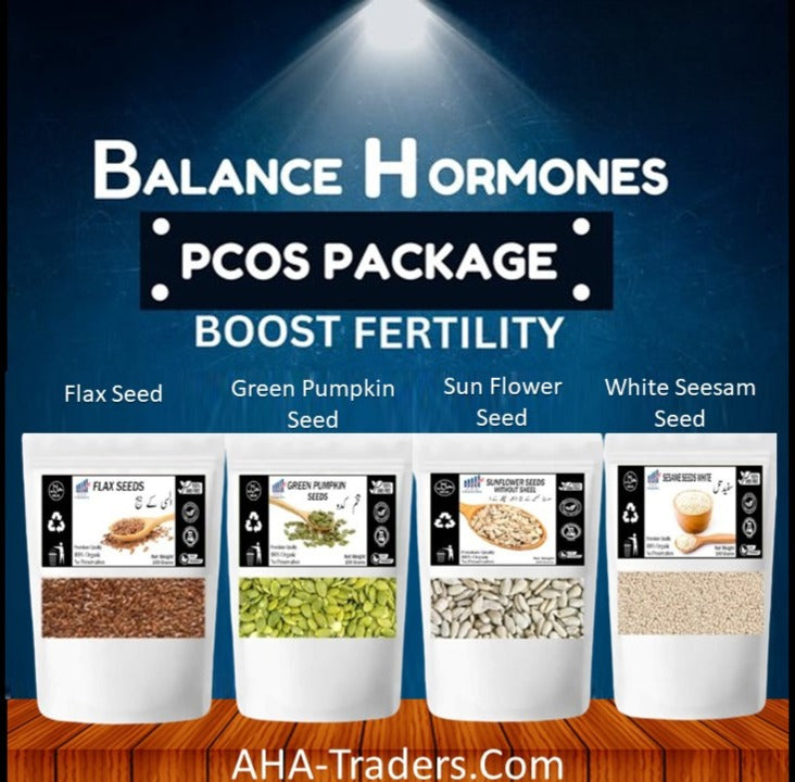 PCOS Seeds Cycling Bundle Of 4 Seeds (100g Each)