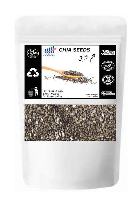 Chia Seeds High in Fiber, Protein & Weight Loss