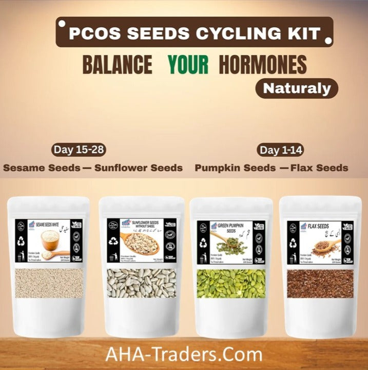 PCOS Seeds Cycling Bundle Of 4 Seeds (100g Each)
